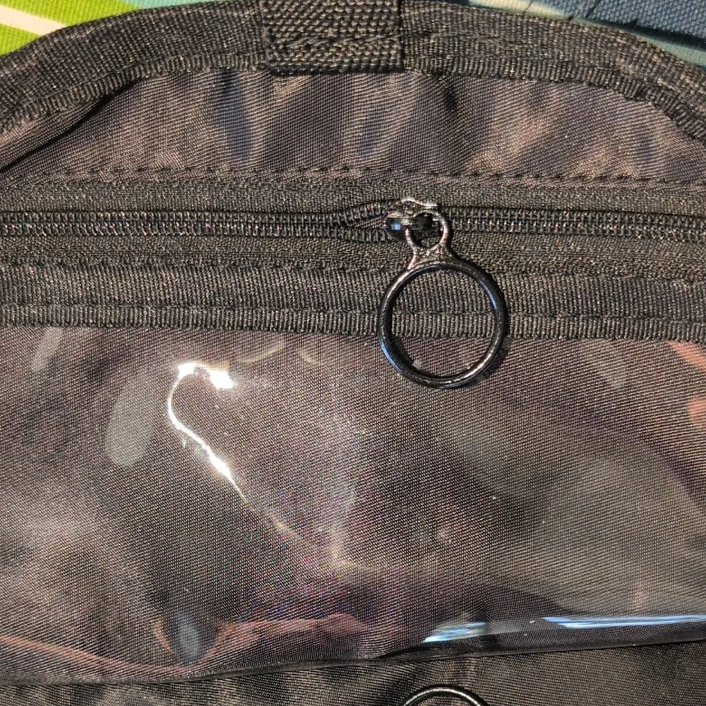 Donut Pattern Travel Hanging  Cosmetic Bag
